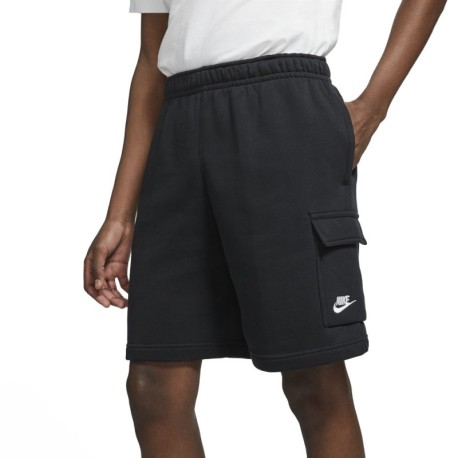 Nike Shorts Club Cargo Nero Uomo