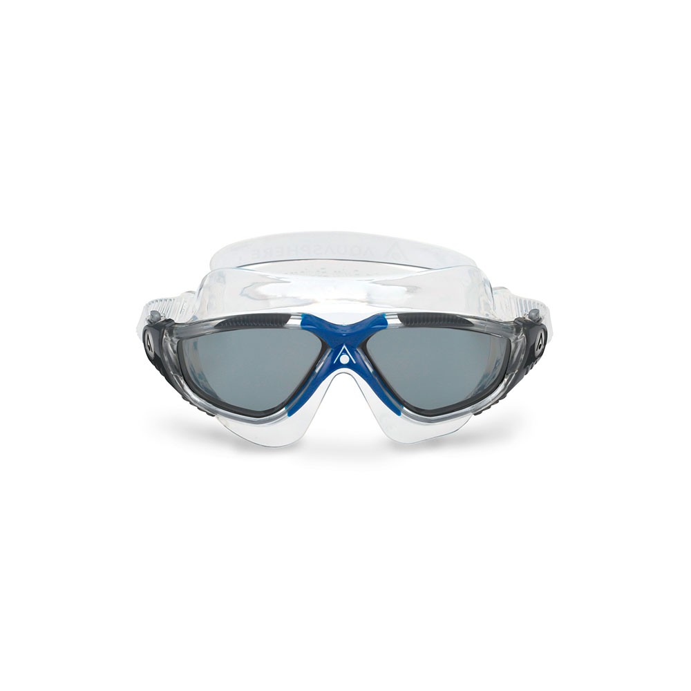 Aqua Sphere Maschera Nuoto Vista Smoke Lens Nero Trasp TU