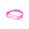 Aqua Sphere Occhialini Nuoto Kayenne Clear Lens Rosa Bianco Bambino