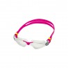 Aqua Sphere Occhialini Nuoto Kayenne Clear Lens Trasp Fucsia Donna