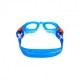 Aqua Sphere Occhialini Nuoto Moby Kid Clear Lens Blu Arancio Bambino