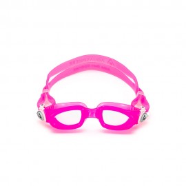 Aqua Sphere Occhialini Nuoto Moby Kid Clear Lens Rosa Bambino