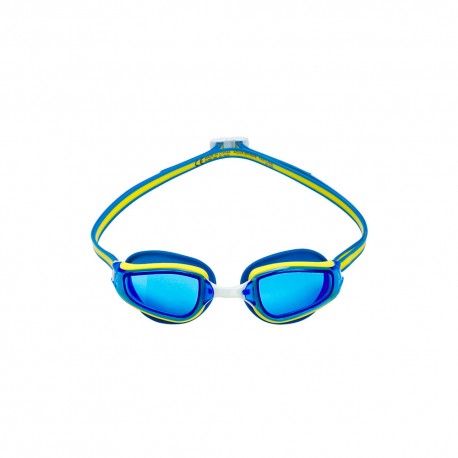 Aqua Sphere Occhialini Nuoto Fastlane Blu Giallo