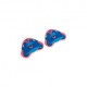 Speedo Palette Nuoto Finger Blu Rosso