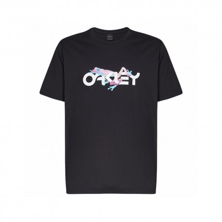 Oakley T-Shirt Logo Pilot Nero Uomo