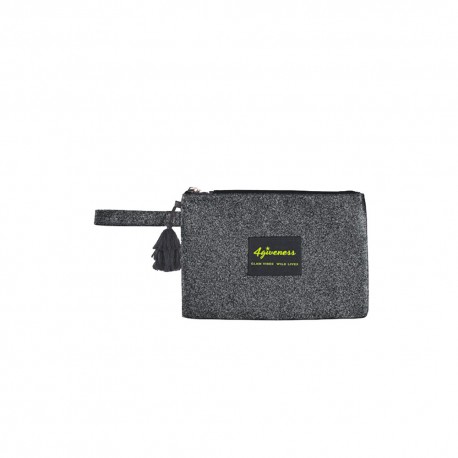 4Giveness Pochette Mare Lurex Nero