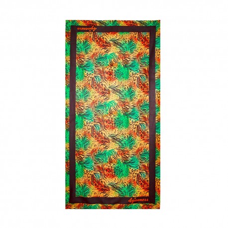 4Giveness Telo Mare Microfibra Dappled Verde