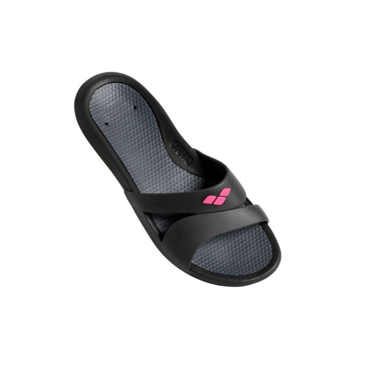 Arena Ciabatte Nina Nero Fucsia Donna