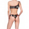 Effek Bikini Fascia Monospalla Verde Donna