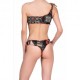 Effek Bikini Fascia Monospalla Verde Donna