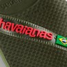 Havaianas Brasil Logo Verde - Infradito Mare Uomo