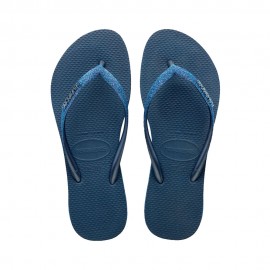 Havaianas Slim Sparkle Ii Blu - Infradito Mare Donna