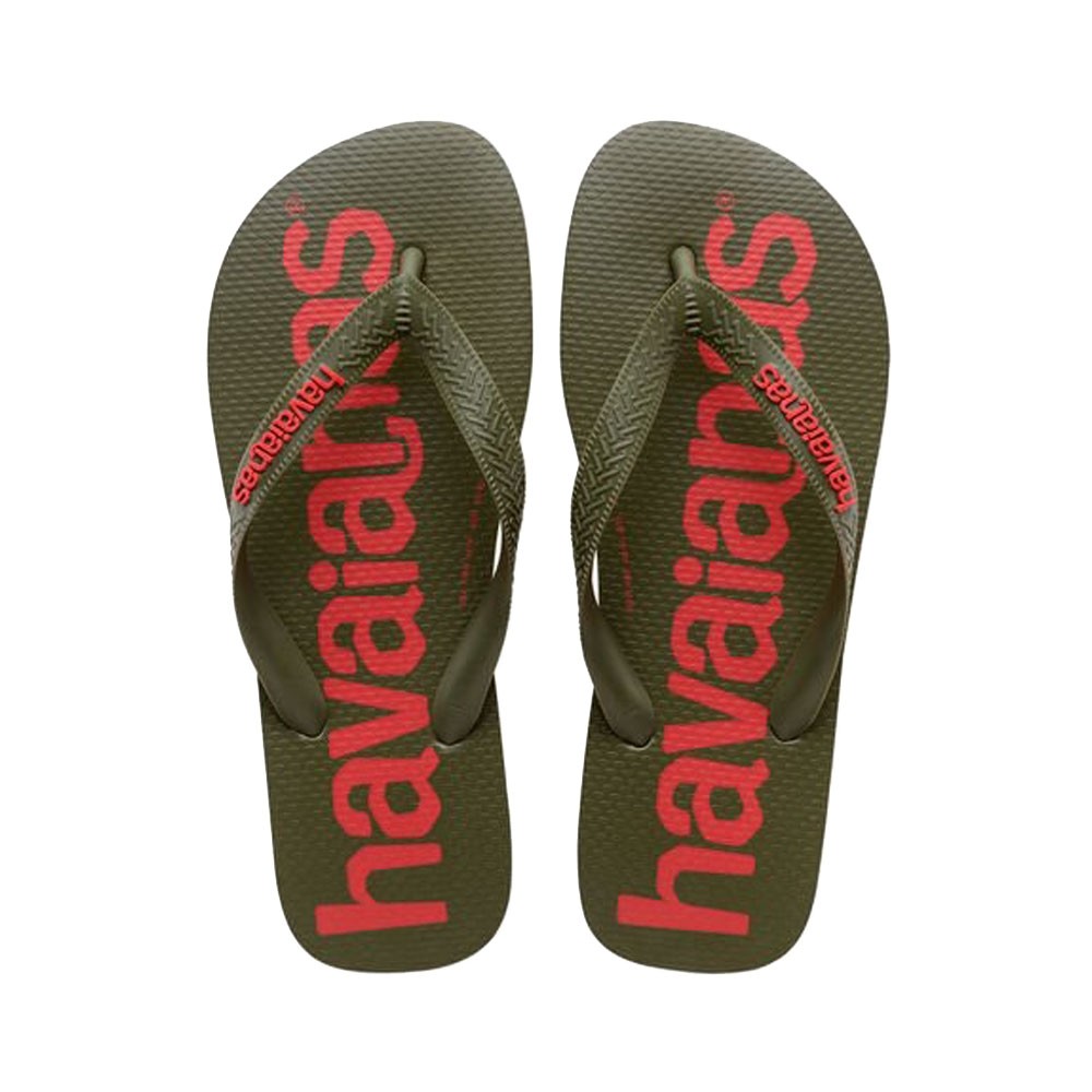 Havaianas Top Logomania Verde - Infradito Mare Uomo BRASIL 39/40 - EUR 41/42