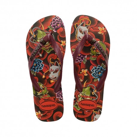Havaianas Top Tribe Rosso - Infradito Mare Uomo