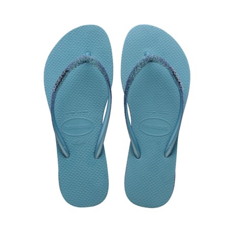 Havaianas Slim Sparkle Ii Blu - Infradito Mare Donna