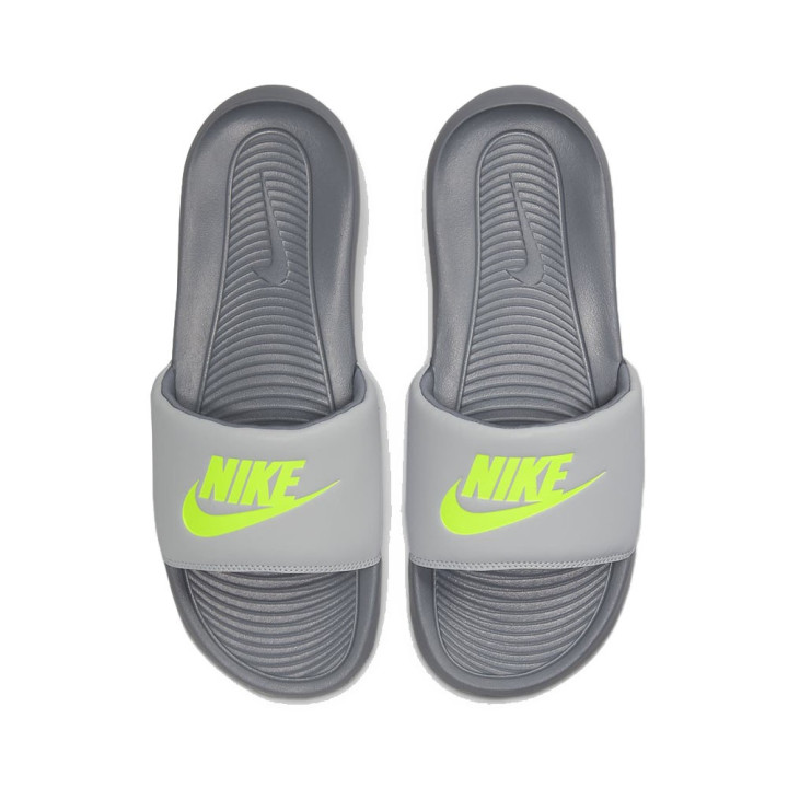 Nike Victori One Grigio Lime - Ciabatte Mare Uomo