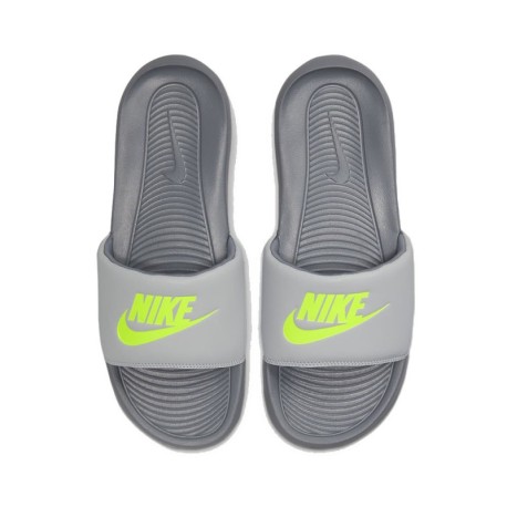 Nike Victori One Grigio Lime - Ciabatte Mare Uomo