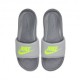 Nike Victori One Grigio Lime - Ciabatte Mare Uomo