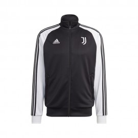 ADIDAS Felpa Calcio Juve Dna Tt Nero Bianco Uomo