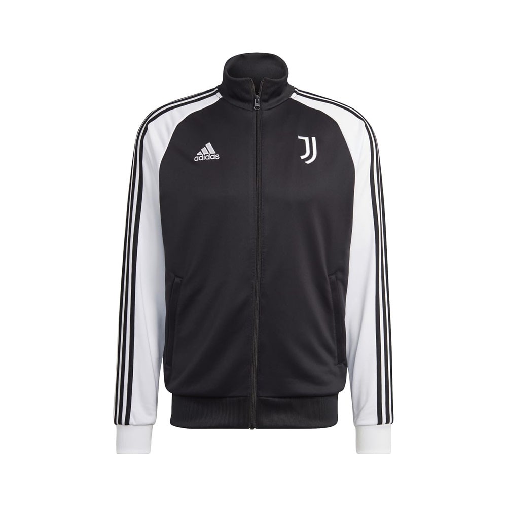 adidas felpa calcio juve dna tt nero bianco xl uomo