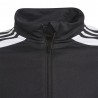 ADIDAS Felpa Calcio Zip Training Squadra 21 Nero Bianco Bambino