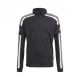 ADIDAS Felpa Calcio Zip Training Squadra 21 Nero Bianco Bambino