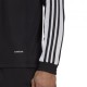 ADIDAS Felpa Calcio Zip Training Squadra 21 Nero Bianco Uomo