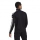 ADIDAS Felpa Calcio Zip Training Squadra 21 Nero Bianco Uomo