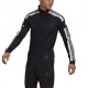 ADIDAS Felpa Calcio Zip Training Squadra 21 Nero Bianco Uomo