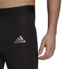 ADIDAS Scaldamuscoli Calcio Techfit Nero Uomo