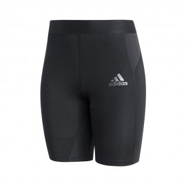 ADIDAS Scaldamuscoli Calcio Techfit Nero Uomo