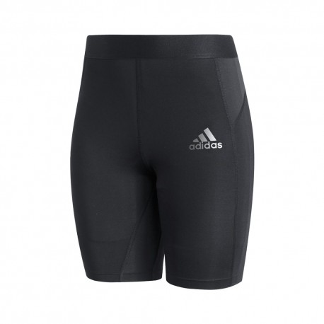 ADIDAS Scaldamuscoli Calcio Techfit Nero Uomo