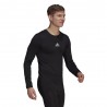 ADIDAS Maglia Compression Techfit Nero Uomo