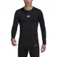 ADIDAS Maglia Compression Techfit Nero Uomo