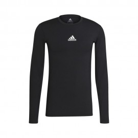 ADIDAS Maglia Compression Techfit Nero Uomo