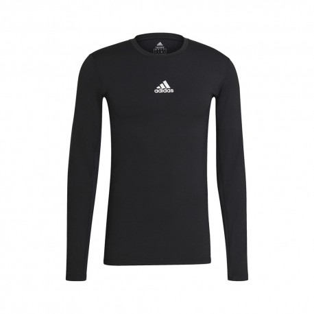 ADIDAS Maglia Compression Techfit Nero Uomo