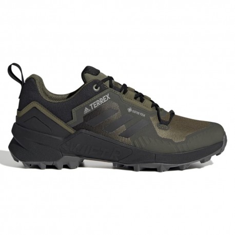 ADIDAS Terrex Swift R3 GORE-TEX Nero Marrone - Scarpe Trail Running Uomo