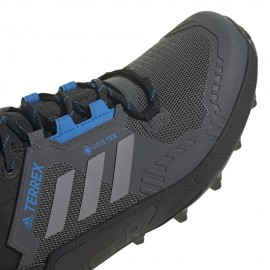 ADIDAS Terrex Swift R3 GORE-TEX Nero Blu - Scarpe Trail Running Uomo