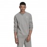 ADIDAS Originals Felpa Girocollo Logo Piccolo Grigio Uomo