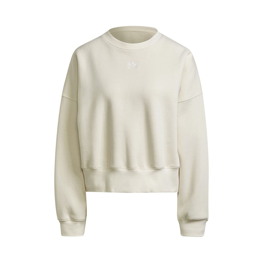 ADIDAS Originals Felpa Girocollo Over Avorio Donna 42