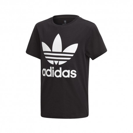 ADIDAS Originals T-Shirt Logo Nero Bambino