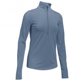 Under Armour T-Shirt Ml Run Streaker 1/2 Zip Aurora Purple Donna