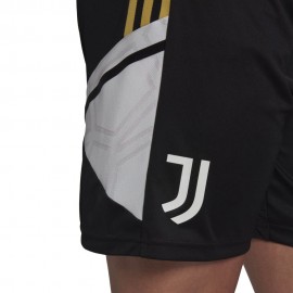 ADIDAS Pantaloncini Calcio Juve Nero Bianco Uomo