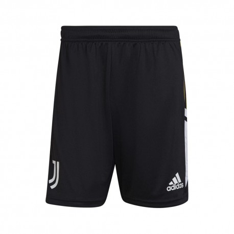 ADIDAS Pantaloncini Calcio Juve Nero Bianco Uomo