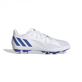 ADIDAS Predator Edge .4 Fxg Bianco Blu - Scarpe Da Calcio Bambino