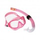 Aqualung Set Snorkeling Mix Combo Rosa Bambino