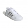 ADIDAS Grand Court 2.0 Gs Bianco Argento - Sneakers Bambina