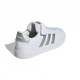 ADIDAS Grand Court 2.0 El K Ps Bianco Argento - Sneakers Bambina