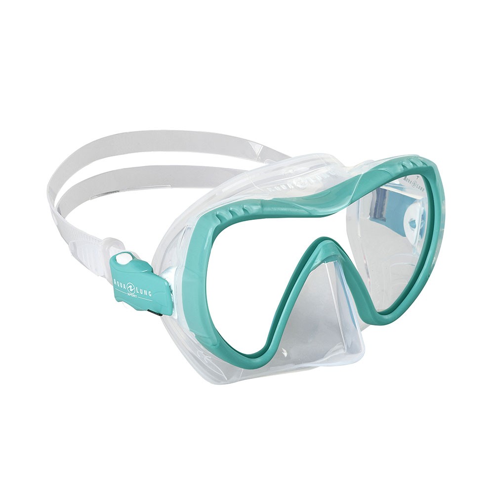 Image of Aqualung Maschera Snorkeling Visionflex Midi Azzurro Donna M