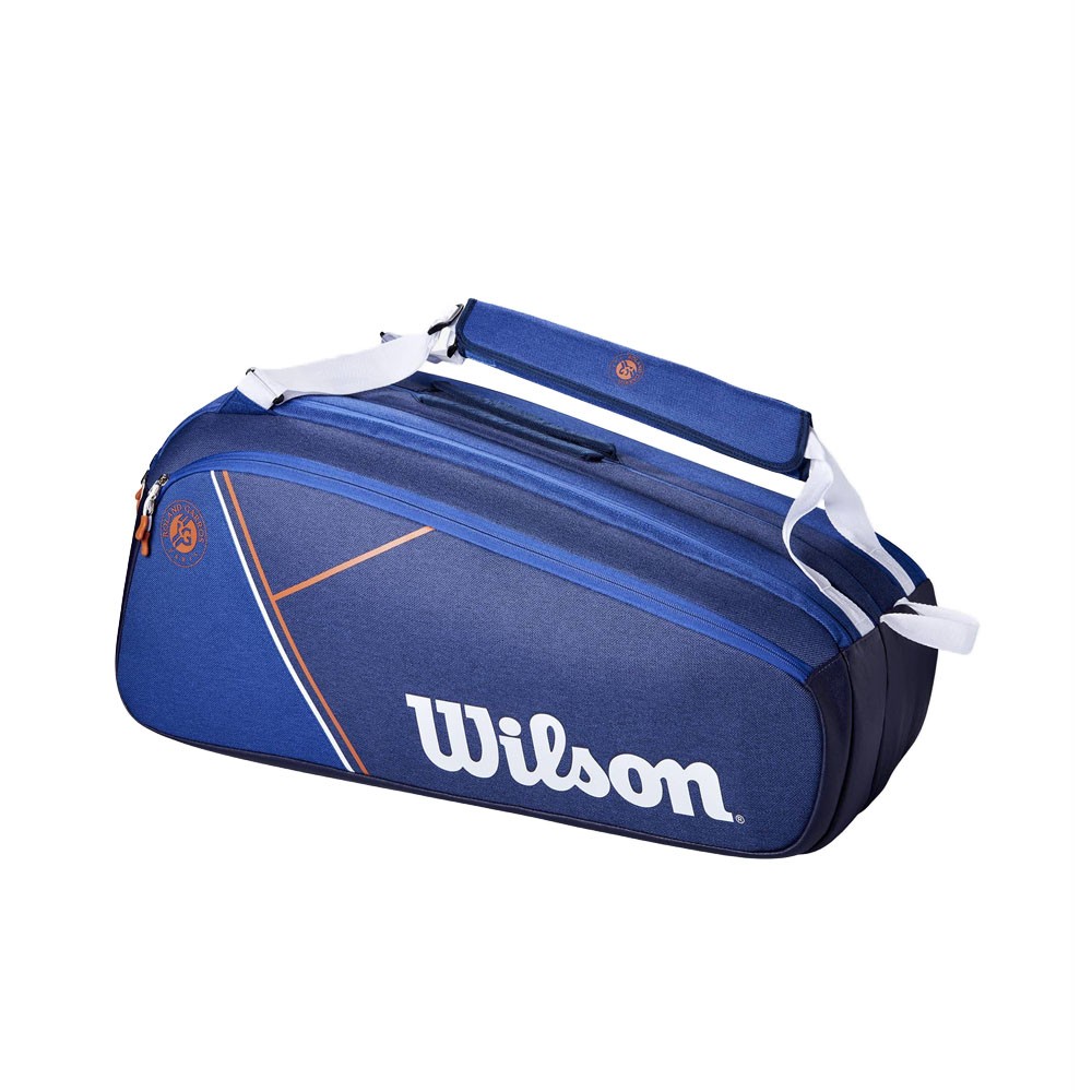 Image of Wilson Borsa Tennis Roland Garros Super Tour 9Pk Blu TU